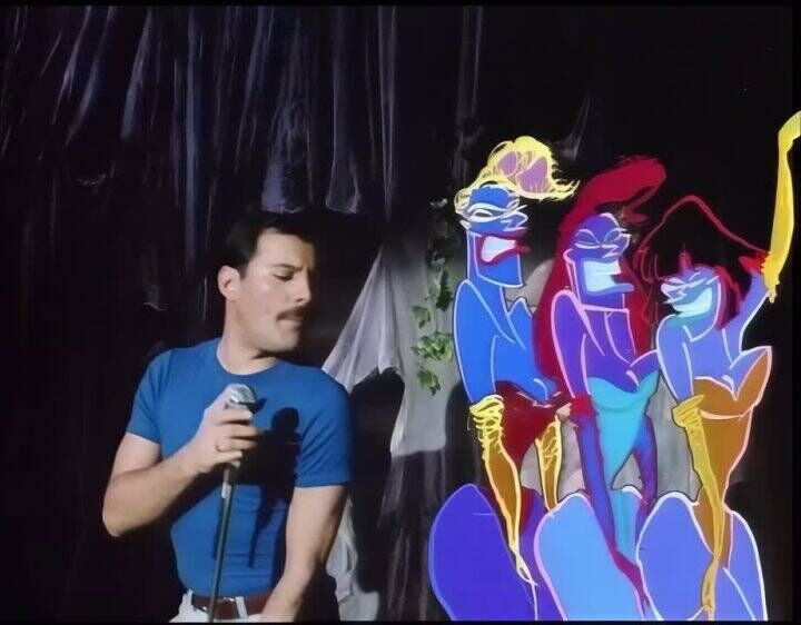 Реставрация клипа Queen A kind of magic 2К - Queen, Искусственный интеллект, Клип, Реставрация, Видео, Видео вк