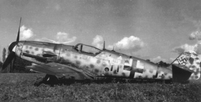 Bf-109 G-14 Gustav во Франции
