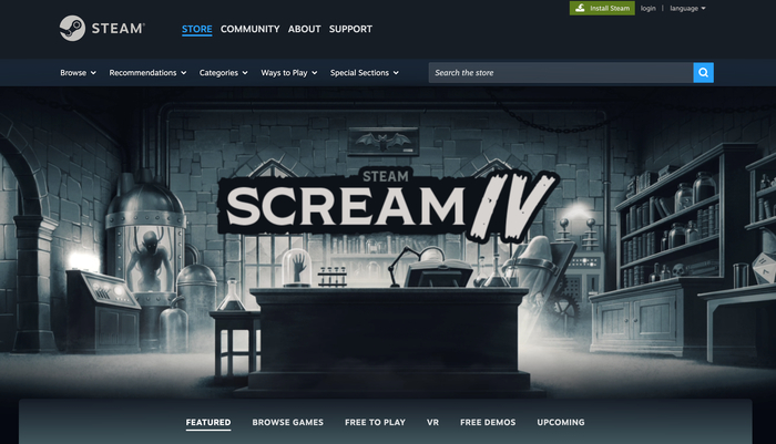 Как проходит Steam Scream Fest 2025