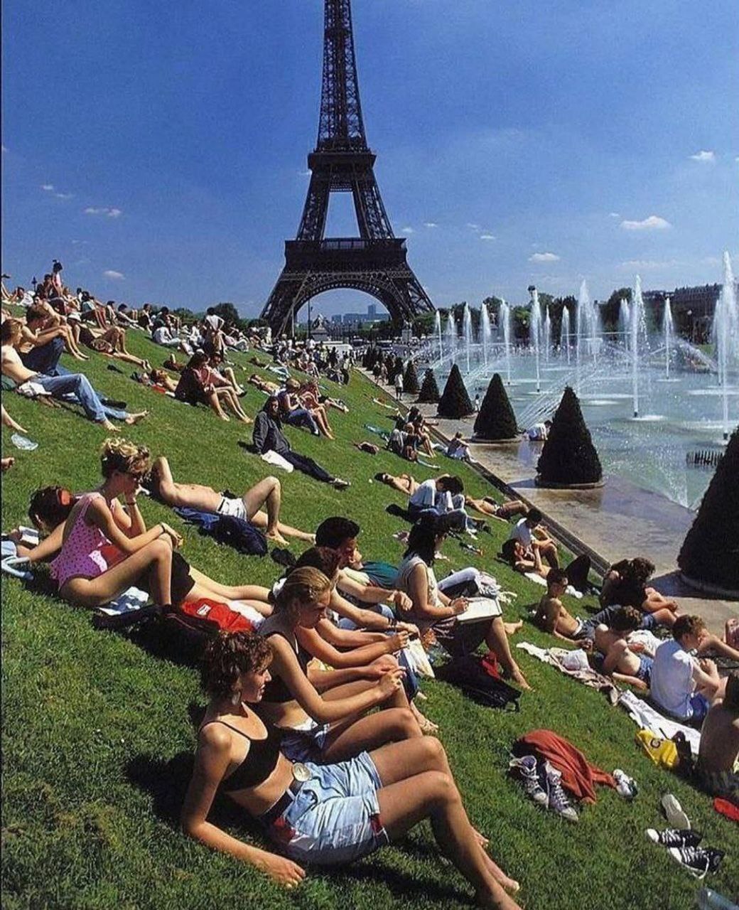 Summer in Paris in the 90s - Telegram (link), Travels, Interesting places, Paris, 90th