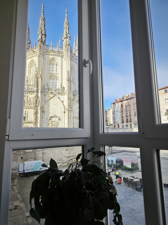 Вид на собор из квартиры