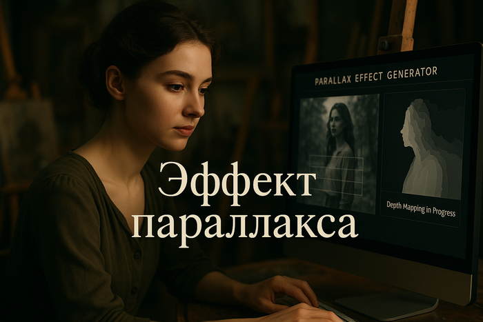 Как добавить видеоэффект параллакса на фото онлайн: пошаговая инструкция