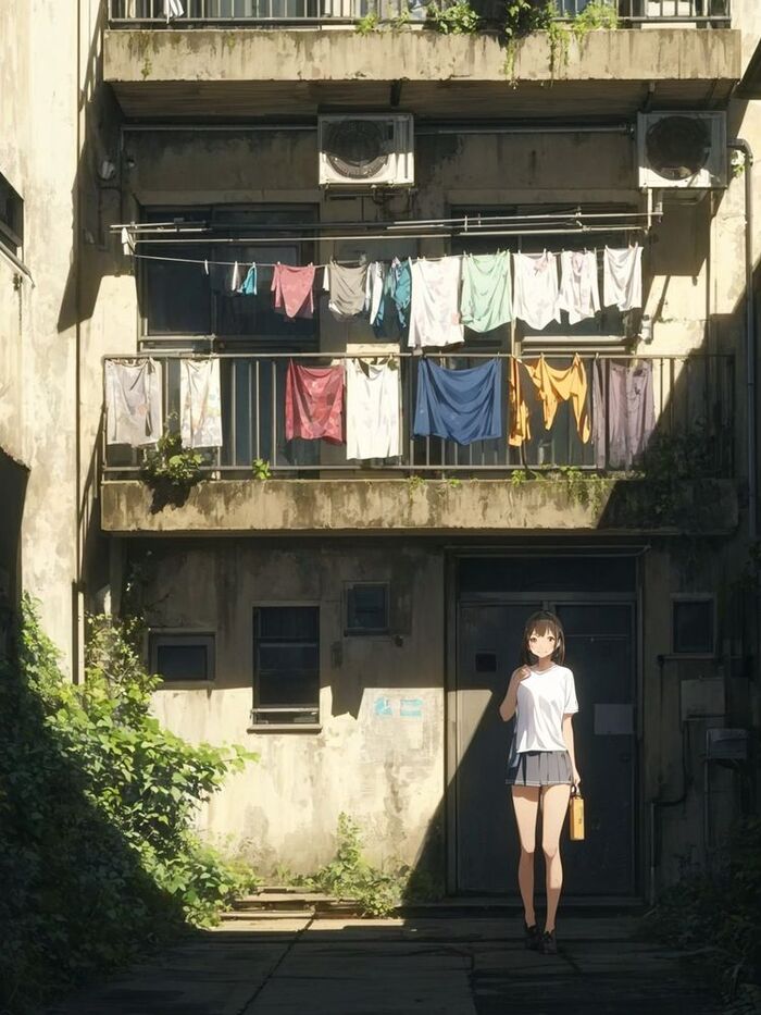 Японцы пережив бомбардировки Токио, Хиросимы и Нагасаки строят дома из железобетона, с маленькими окнами и железными дверями