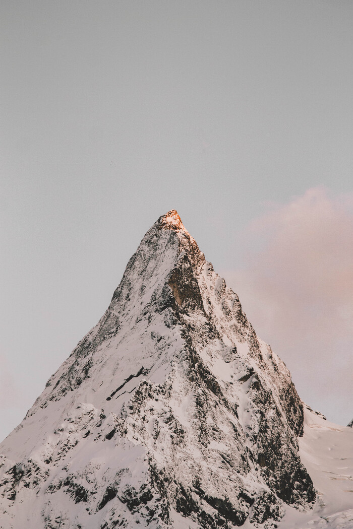 Горы вершина