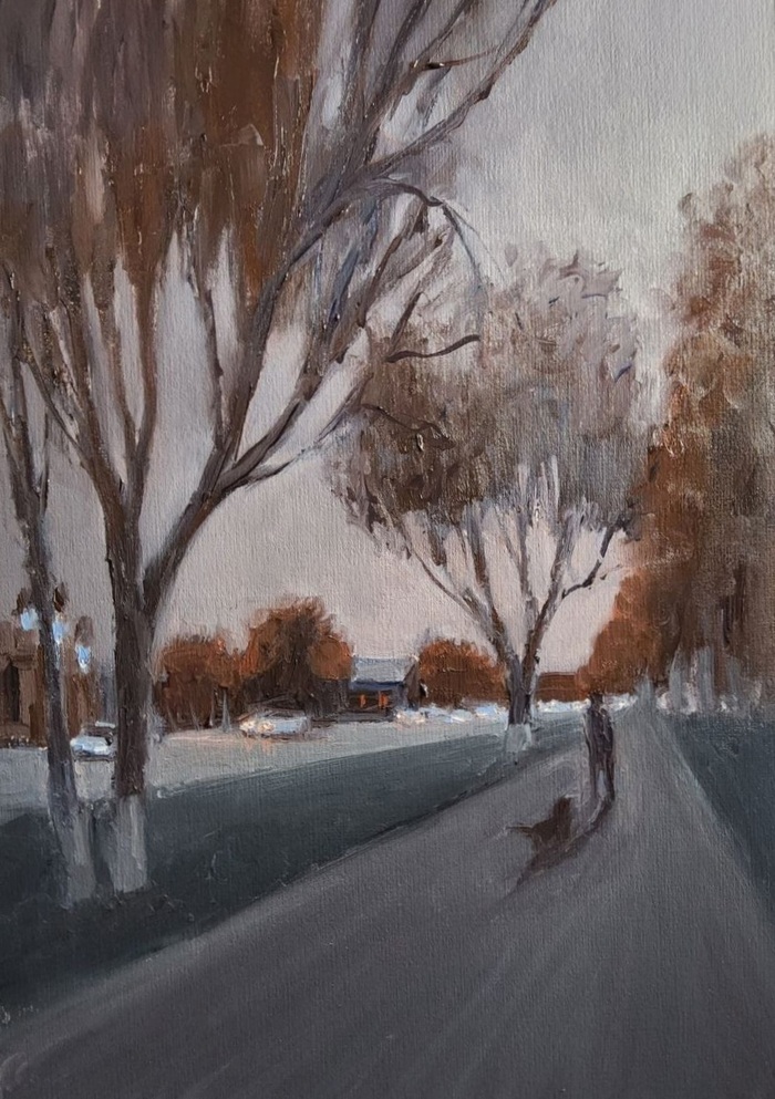 Сумерки над любимым городом...