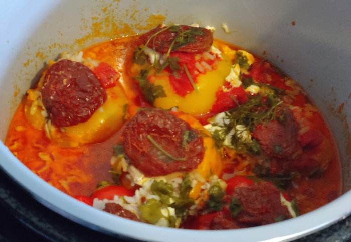 Фаршированные перцы.