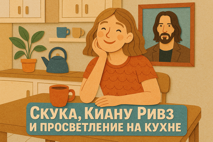 Скука, Киану Ривз и просветление на кухне.