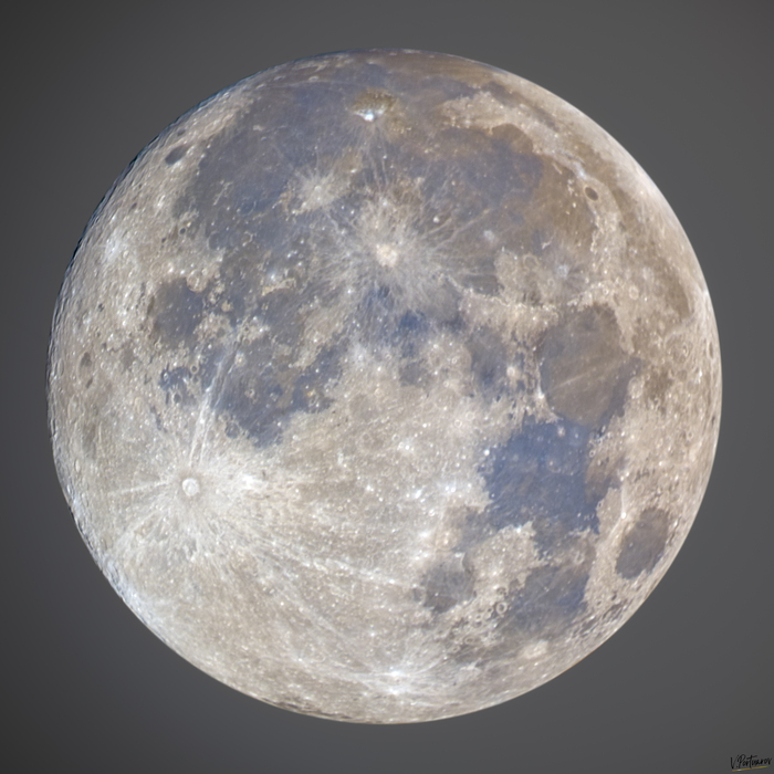 Снял сегодня ночью, телескоп mak90+5dm2, 100 кадров