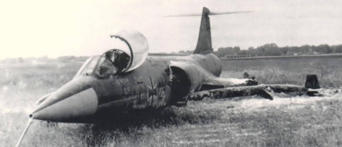 F-104 «Летающий гроб» ВВС ФРГ, унесший жизни 116 пилотов.