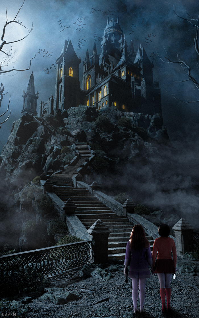 С небольшим опозданием выкладываю наш фотосет, который мы делали к Хэллоуину)