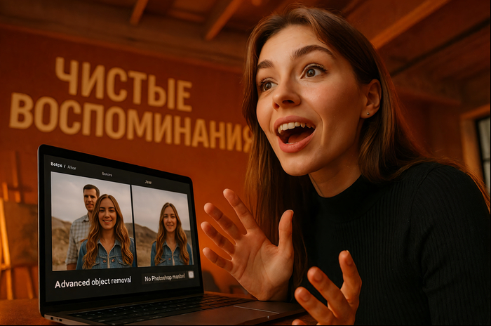 Удаление людей и объектов с фото онлайн: простые способы без Фотошопа