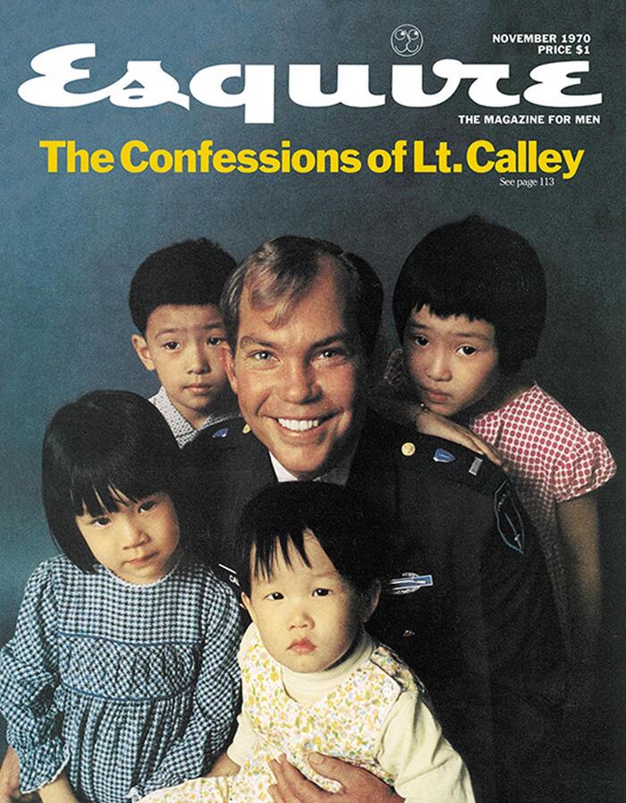 Уильям Келли-младший с четырьмя вьетнамскими детьми