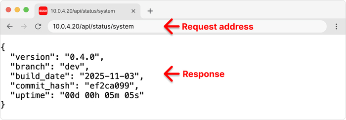  /api/status/system     BUSY Bar
