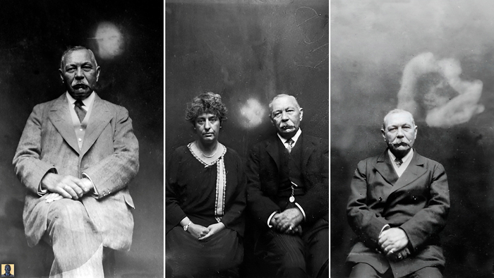 Фото с духами на спиритических сеансах