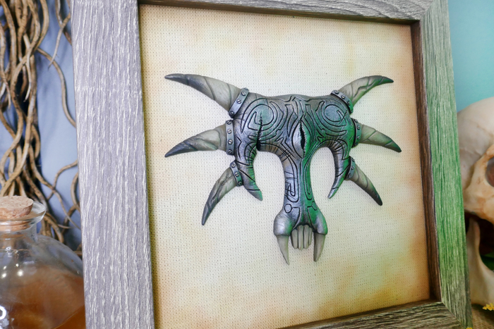 Панно с символом спящего из игры Gothic