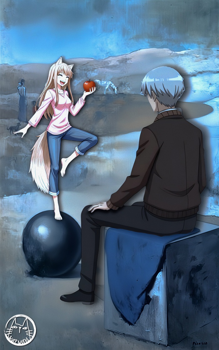 Использована картина Пабло Пикассо «Девочка на шаре» (1905)