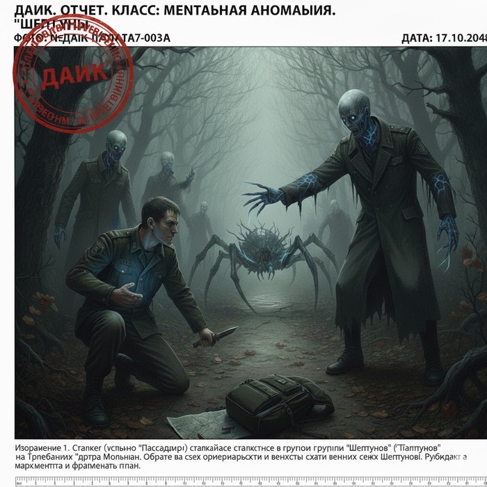 Отчет ДАИК: Предварительный Анализ Нового Класса Ментальной Аномалии – «Шептуны»