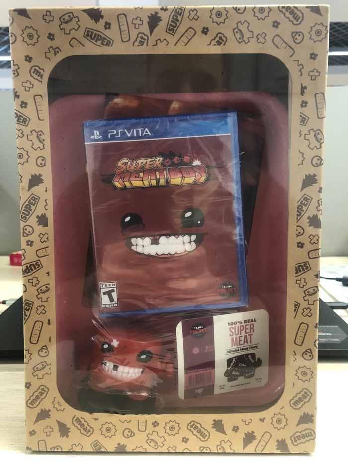 Limited Run Super Meat Boy Collector's Edition