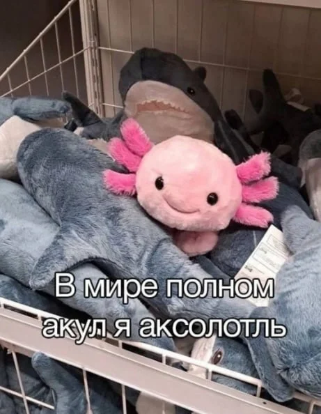 Будь причиной, по которой окружающие начнут верить в прекрасную человеческую душу и доброе сердце - Картинка с текстом, Мягкая игрушка, Аксолотль, Реклама, Реферальная ссылка