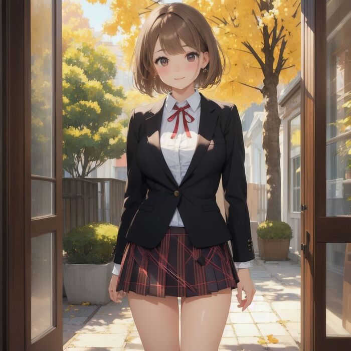 - Телогреек не было, прикинула себе пиджак на одной пуговице