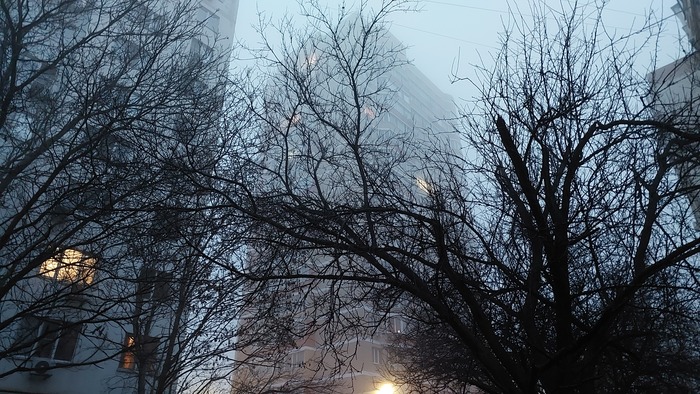 Туманное небо Ростова