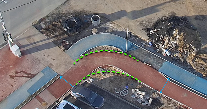 Когда играл с радиусами и проиграл