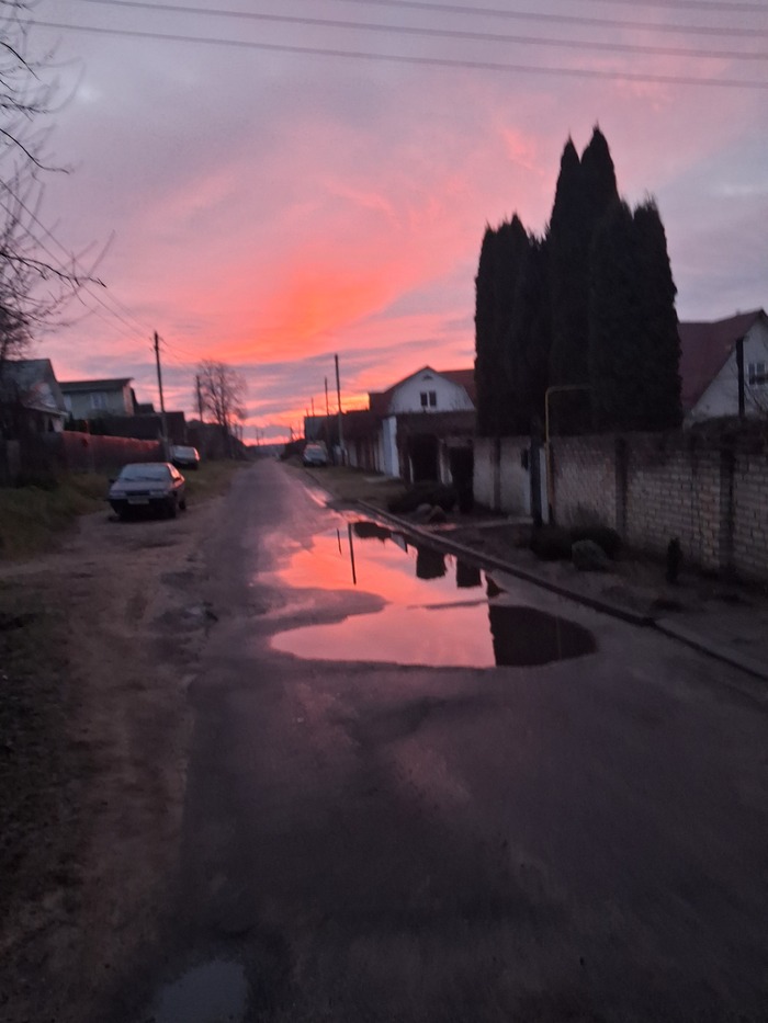 Закат Беларусь