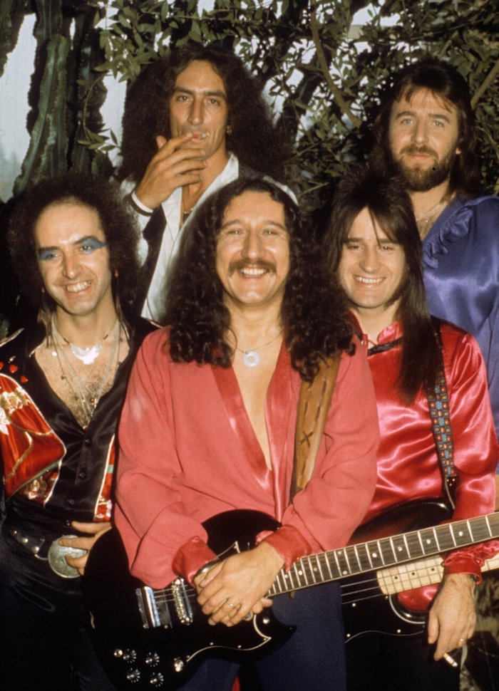 Uriah Heep, примерно конец 1976.