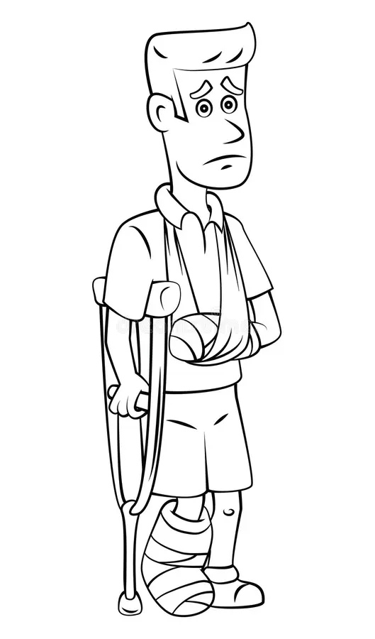 Утром подсчитываю ссадины и ушибы.