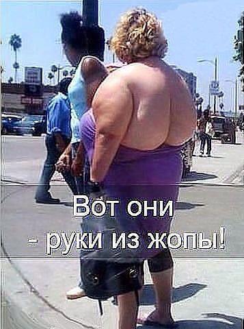 Руки из жопы