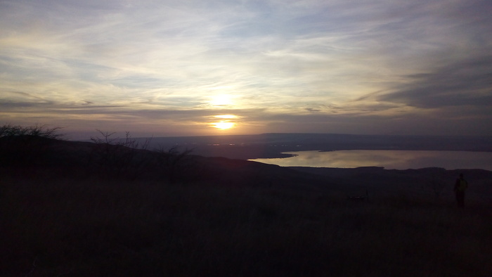 Закат на Сенгилее