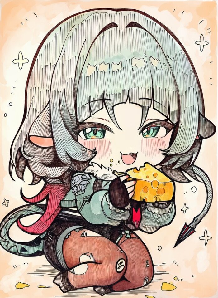 Попалась, мыша!