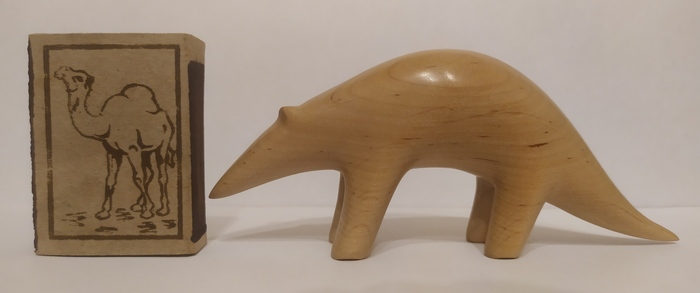 Классическое фото со спичечный коробом для масштаба