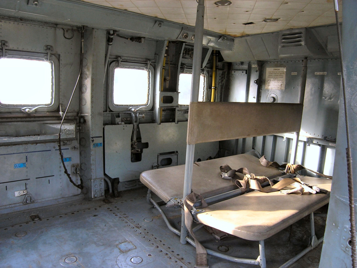 Грузовая кабина Ми-24