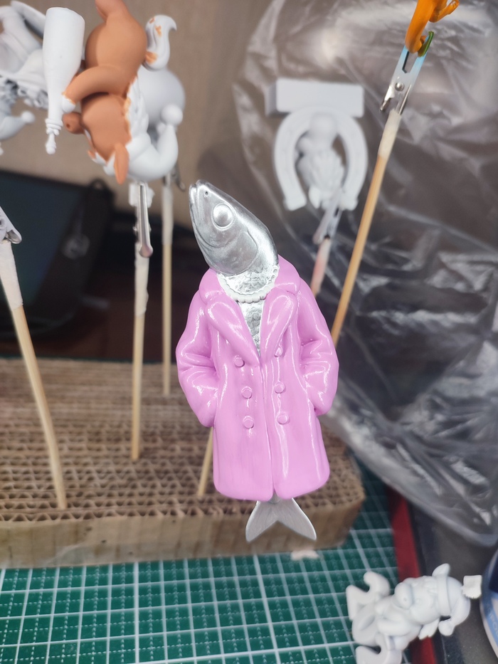 Здесь уже почти финал покраса