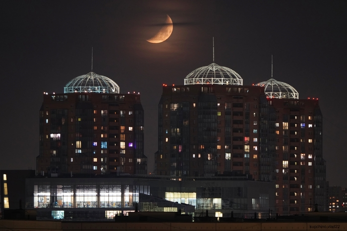 Такая разная Луна...ноябрь. Купчино