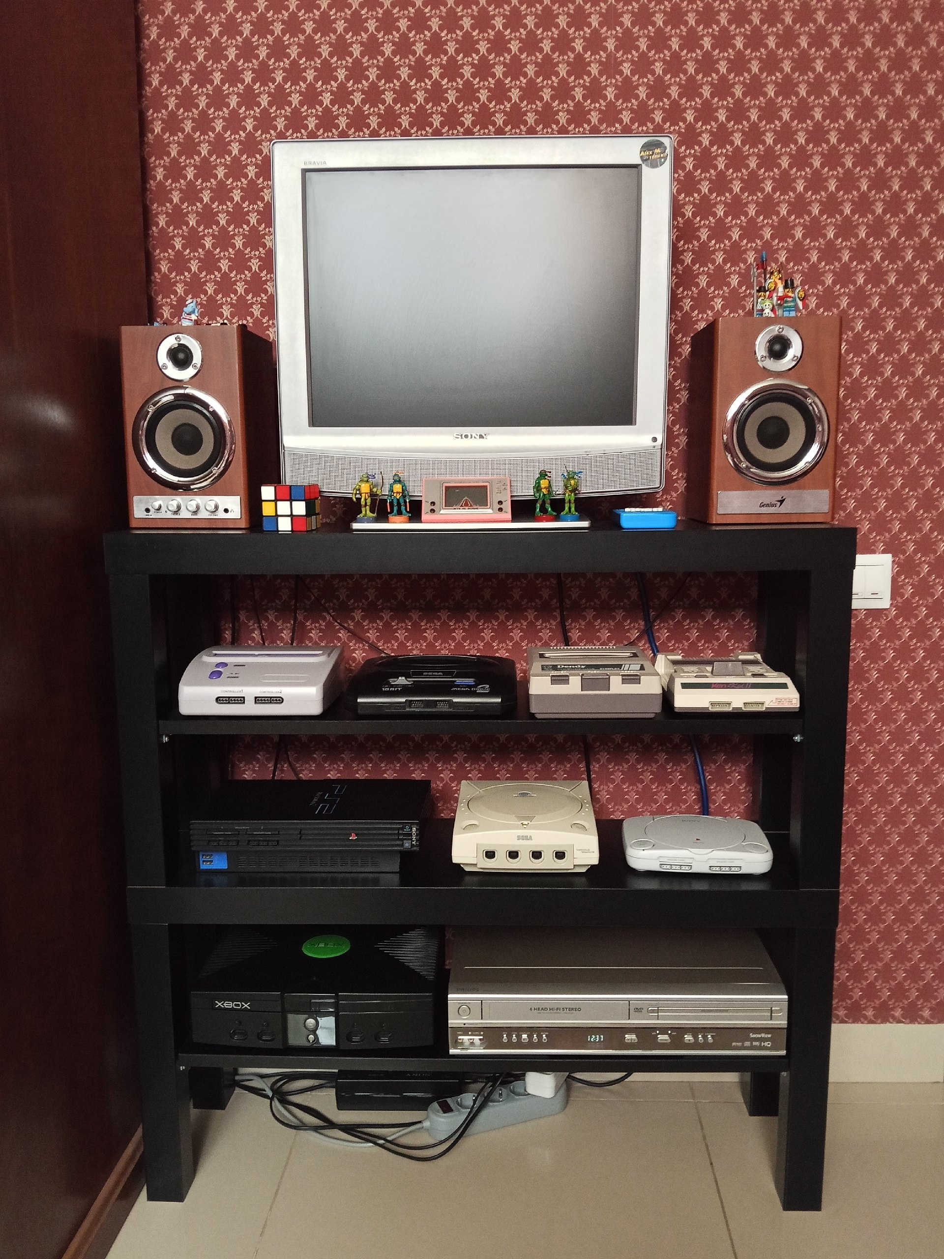 My two retro and new gaming corners) - Collecting, Computer games, Collector, Retro Games, Nostalgia, Collection, 90th, Old school, Childhood of the 90s, 2000s, Playstation, Xbox, Nintendo, Sega, SNES, Consoles, Dendy, Oldfags, Game console, VKontakte (link), Longpost