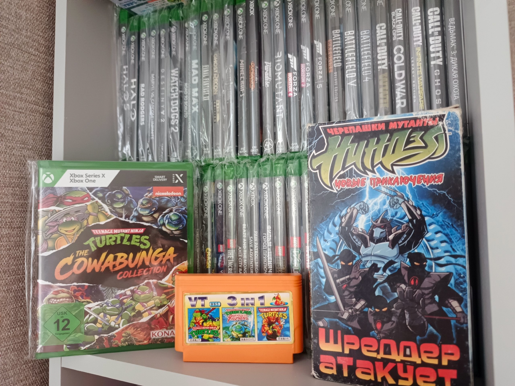 A few turtles for the feed - Collecting, Computer games, Collector, Video game, Retro Games, Nostalgia, Collection, 90th, Old school, Childhood of the 90s, 2000s, Xbox, Nintendo, Consoles, Dendy, Oldfags, Game console, Teenage Mutant Ninja Turtles, VKontakte (link)