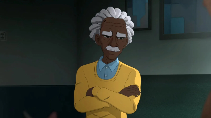 И да он чернокожий Эйнштейн