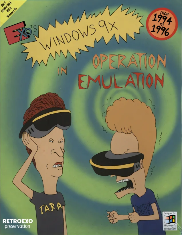 Sudden eXoWin9x!!! - Series My top DOS gaming today, My, Retro Games, Windows 98, Windows 95, Old school, Nostalgia, 90th, Longpost