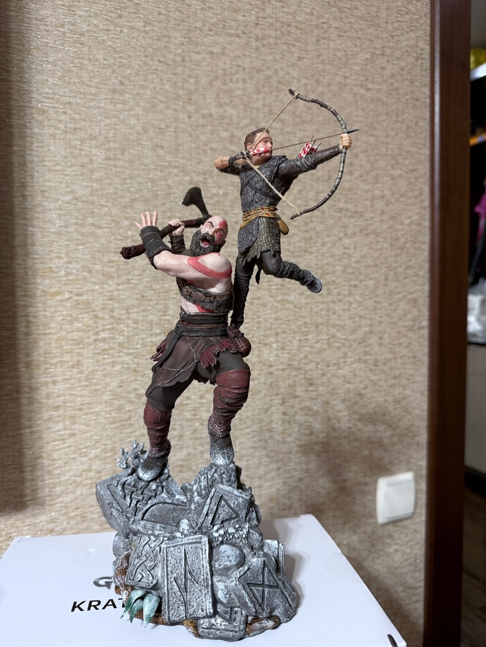  Iron Studios BDS "God of War - Kratos and Atreus Art Scale Statue (1/10)