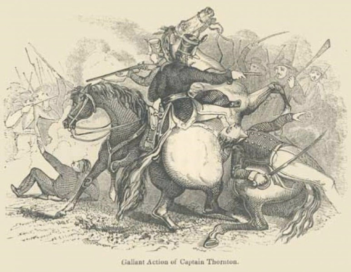 Рисунок, изображающий "Дело Торнтона"