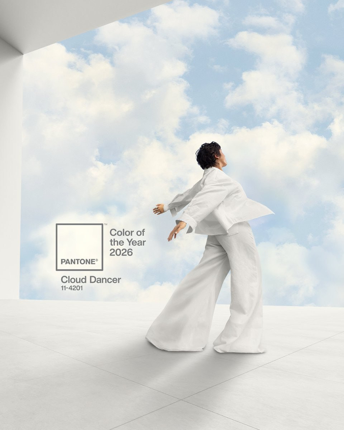  Pantone   2026 .     11-4201 Cloud Dancer ( ).    ,       ,    .     .