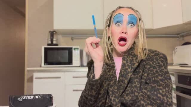 Baobab, Eyelash and Vido Blonde - My, Humor, Hard times, Space, Raisa's KVN team, Eyelashes, Cosmetics, Makeup, Hype, Video, Rutube, Short videos