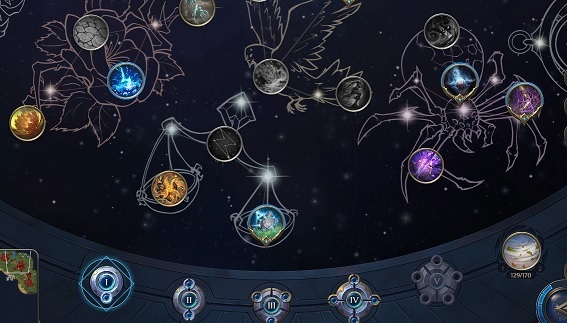 Насчёт магии в Гильдии магов снутри города я ничего не понял, честно говоря. Какие-то непонятные звёздные созвездия... Сделайте нагляднее.