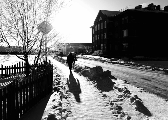 Морозное декабрьское утро