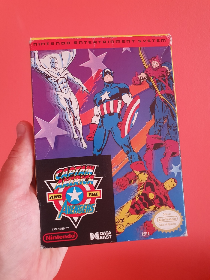Captain America and the Avengers (NES картридж)