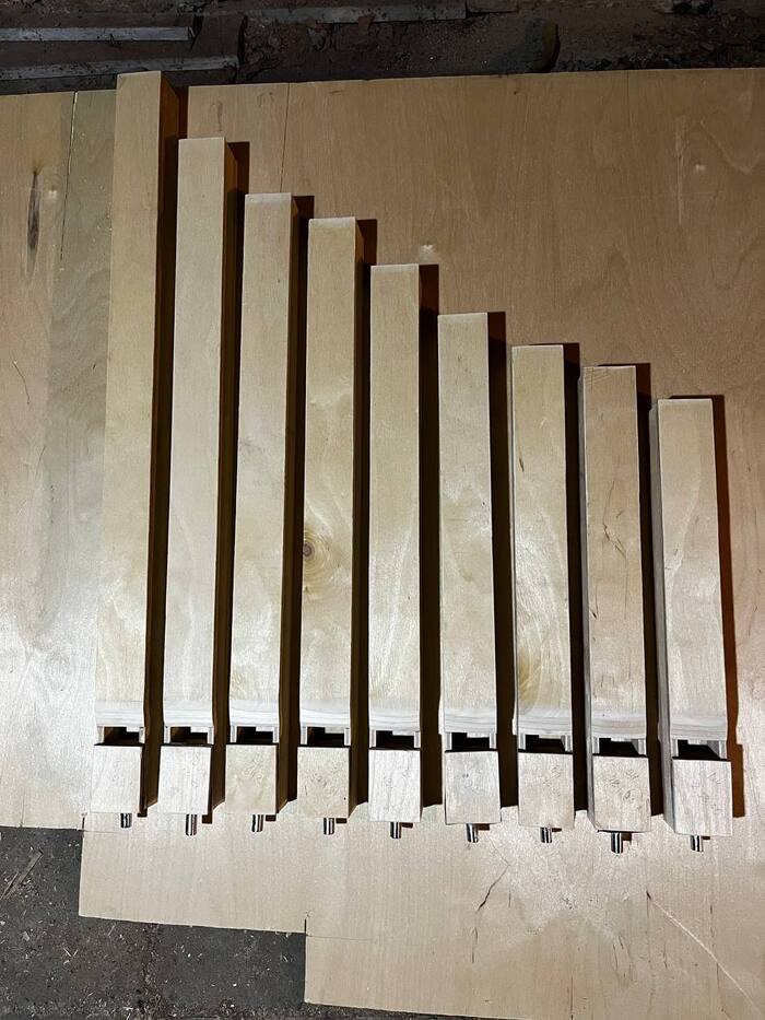 Все 9 трубы готовы