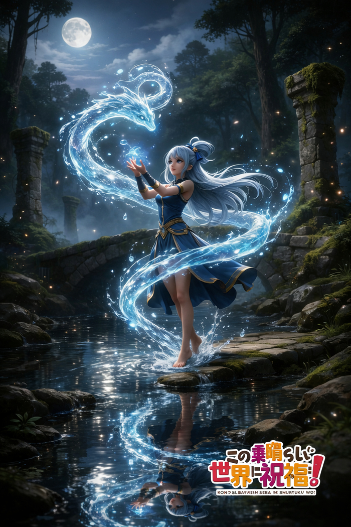 Аква колдует