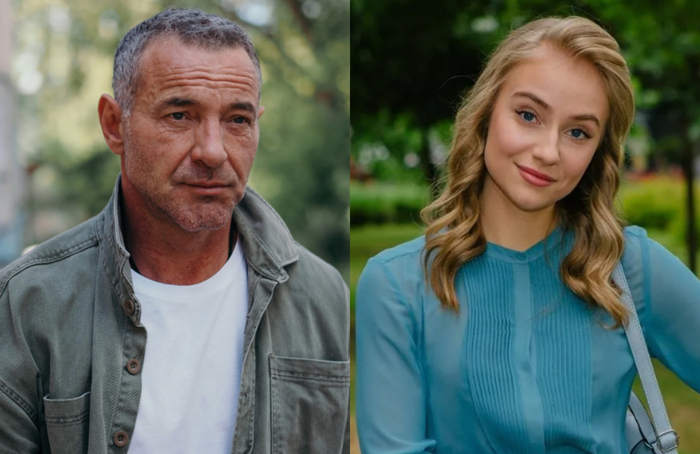 на фото Клавдия и Максим Дрозд 